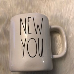 Rae Dunn New You Mug Coffee and Tea Dining Farmhouse Mugs